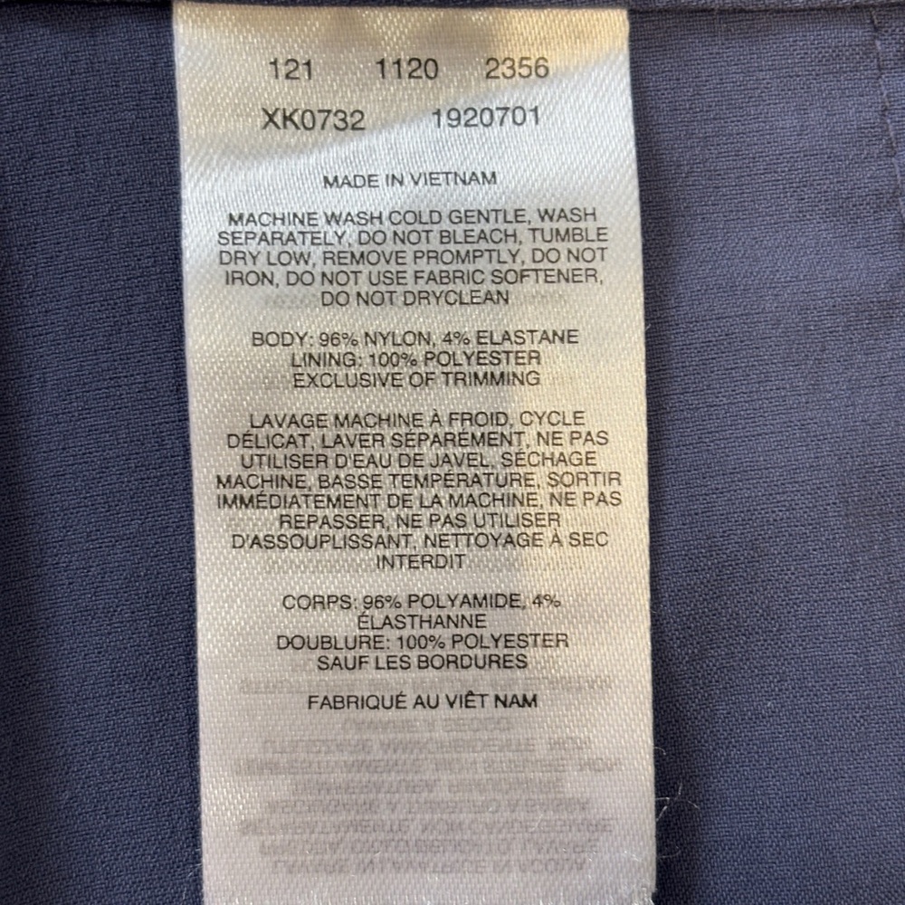 Columbia Pants 4 Navy Blue Climber Canyon II Hiking Walking 1920701 Crop Capri‎ - Picture 5 of 7
